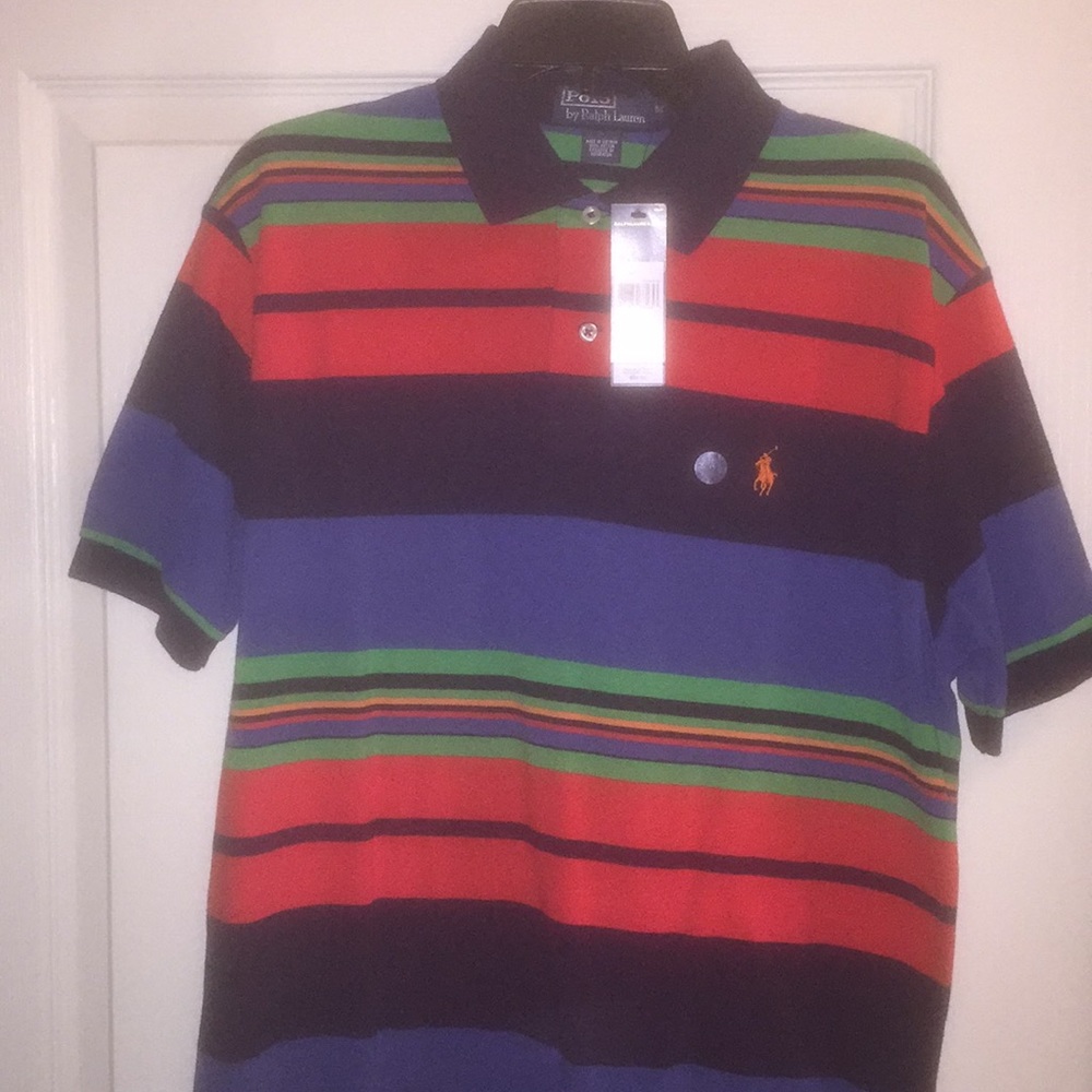 Polo Ralph Lauren collared shirt.